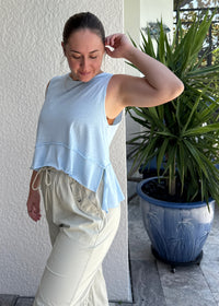 Petal Active Top - Blue
