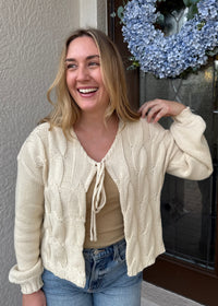 Fireside Cable Cardigan