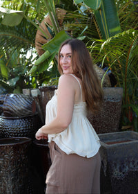 Lily of the Valley Top (Tan)