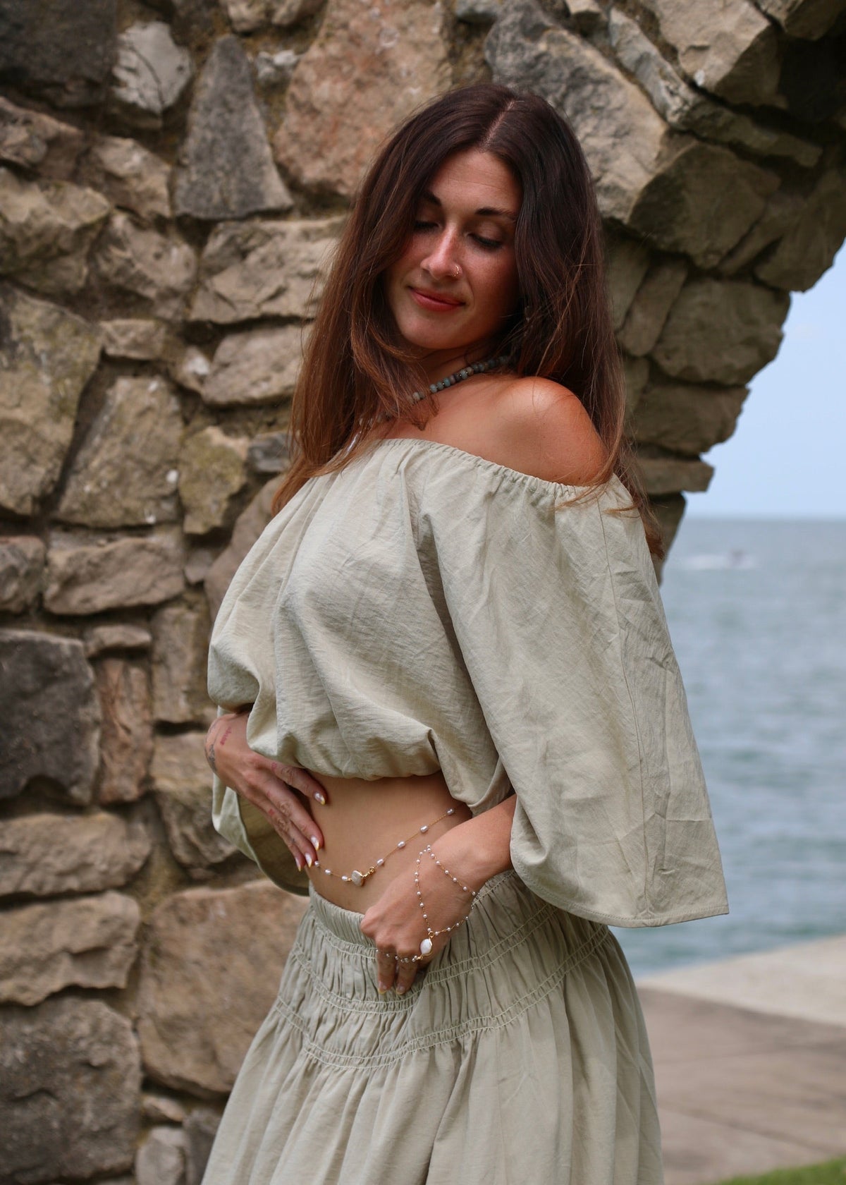 The Olive Branch Top