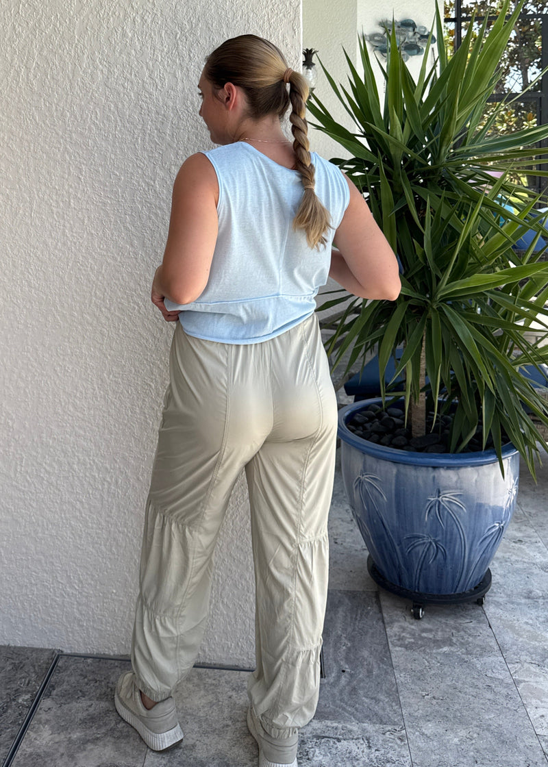 Grab & Go Joggers - Khaki