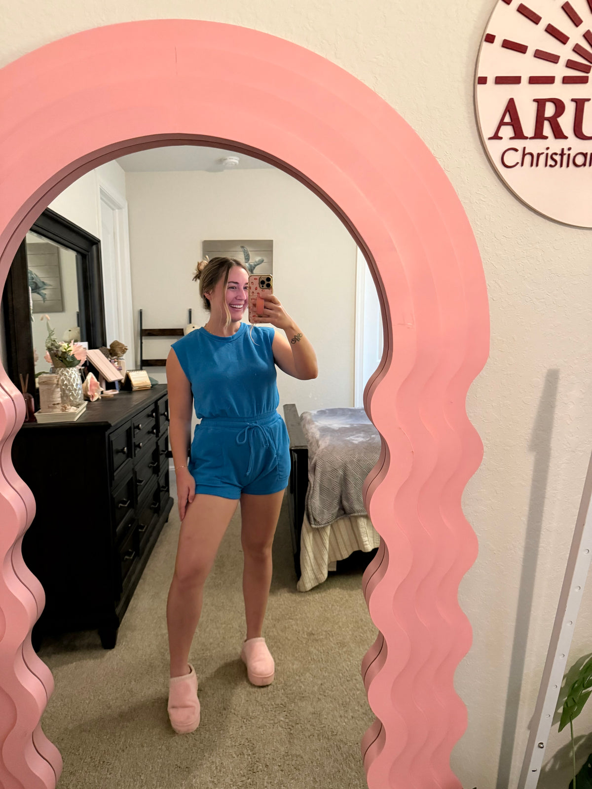 Blue Raspberry Romper