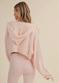 Chunky Cropped Zip Up