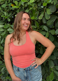 Your Favorite Halter - Coral