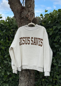 Reversible Mockneck - Cross/Jesus Saves