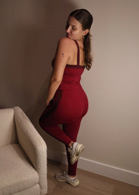 Red Maple Leggings