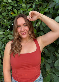 Summer Vacation Tank - Rust