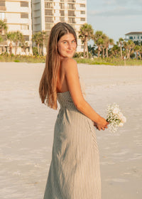 Sandbar Stripe Midi Dress