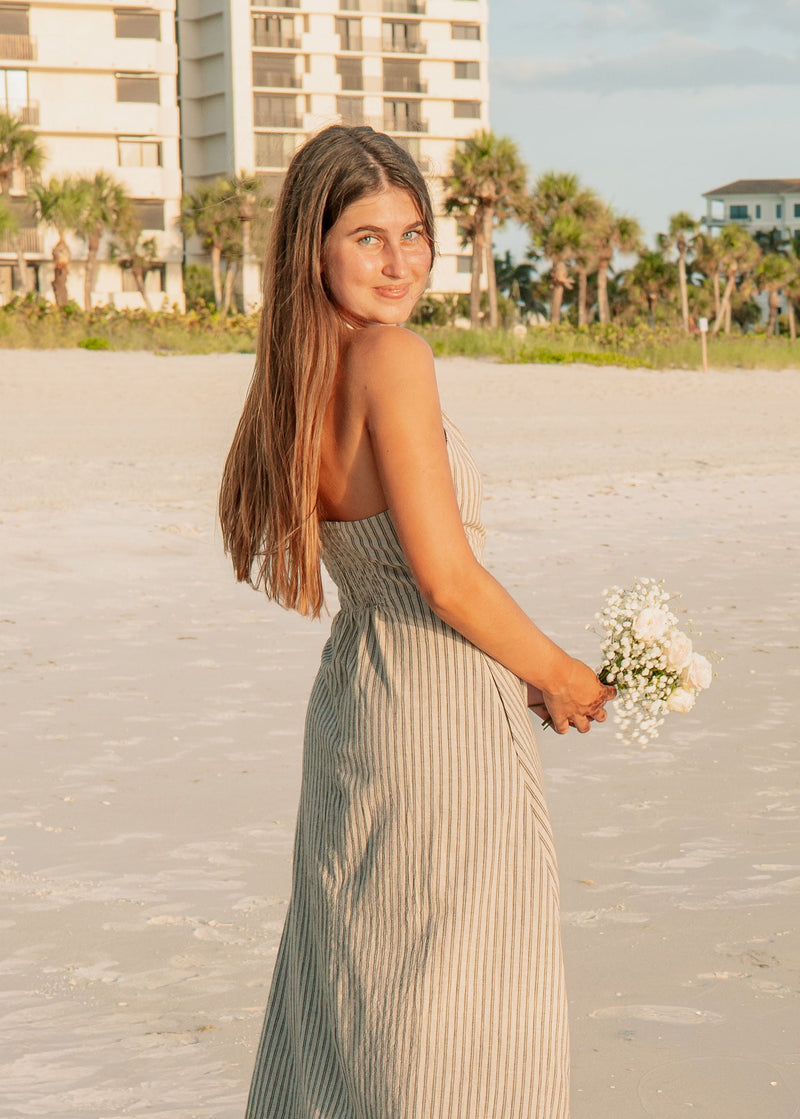 Sandbar Stripe Midi Dress