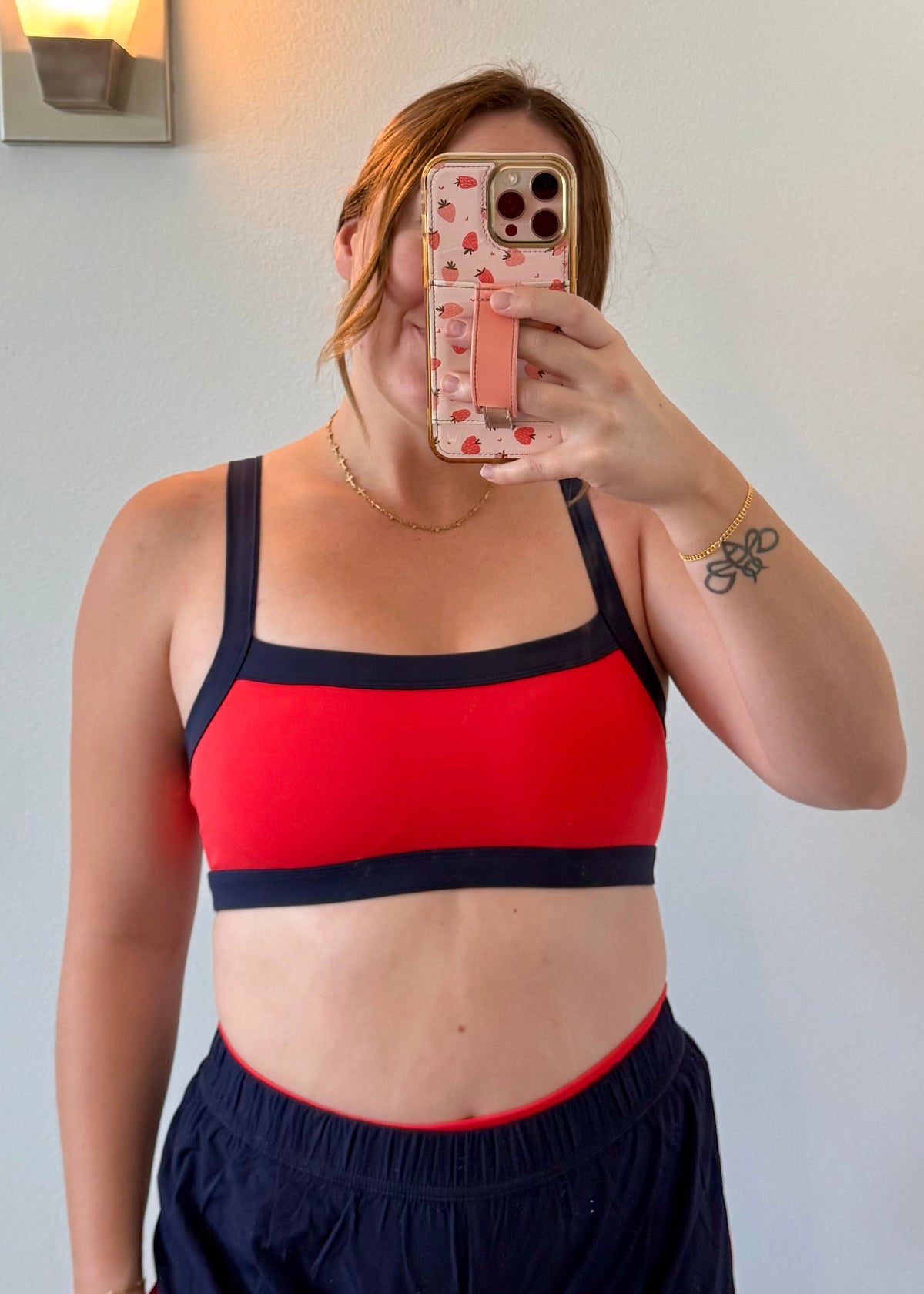 Blood Orange Crush Sports Bra