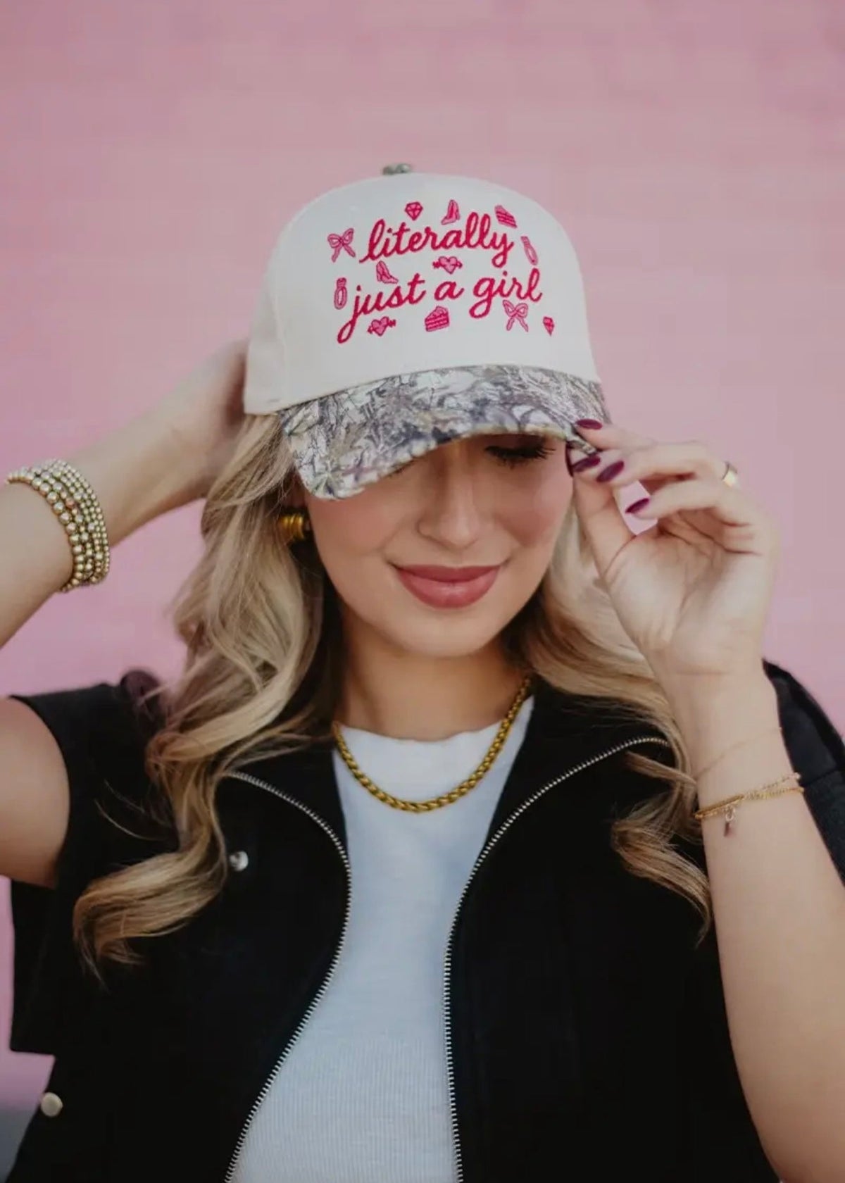 Literally Just a Girl Hat