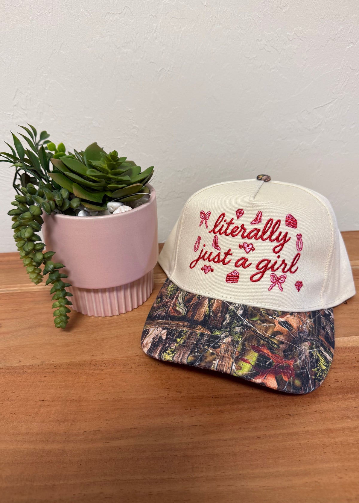 Literally Just a Girl Trucker Hat