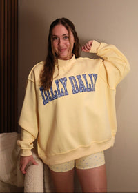 Dilly Dally/Lolly Gag Reversible Mockneck Sweatshirt