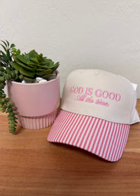 God Is Good Trucker Hat