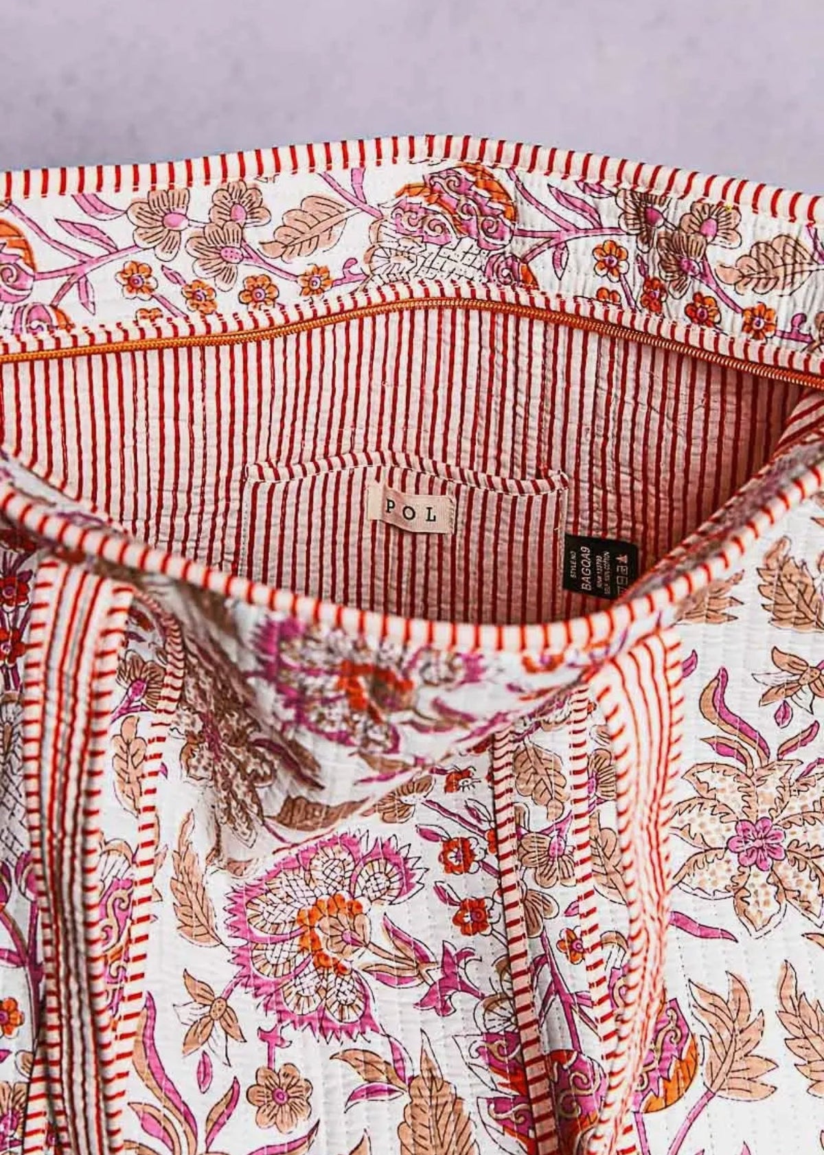 Peaches & Strawberries Tote Bag