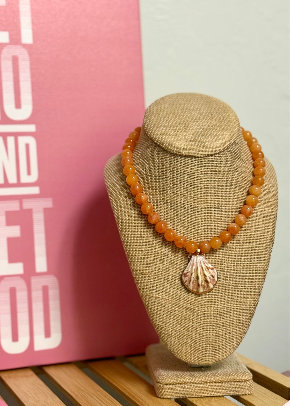 Tangerine Tides Necklace