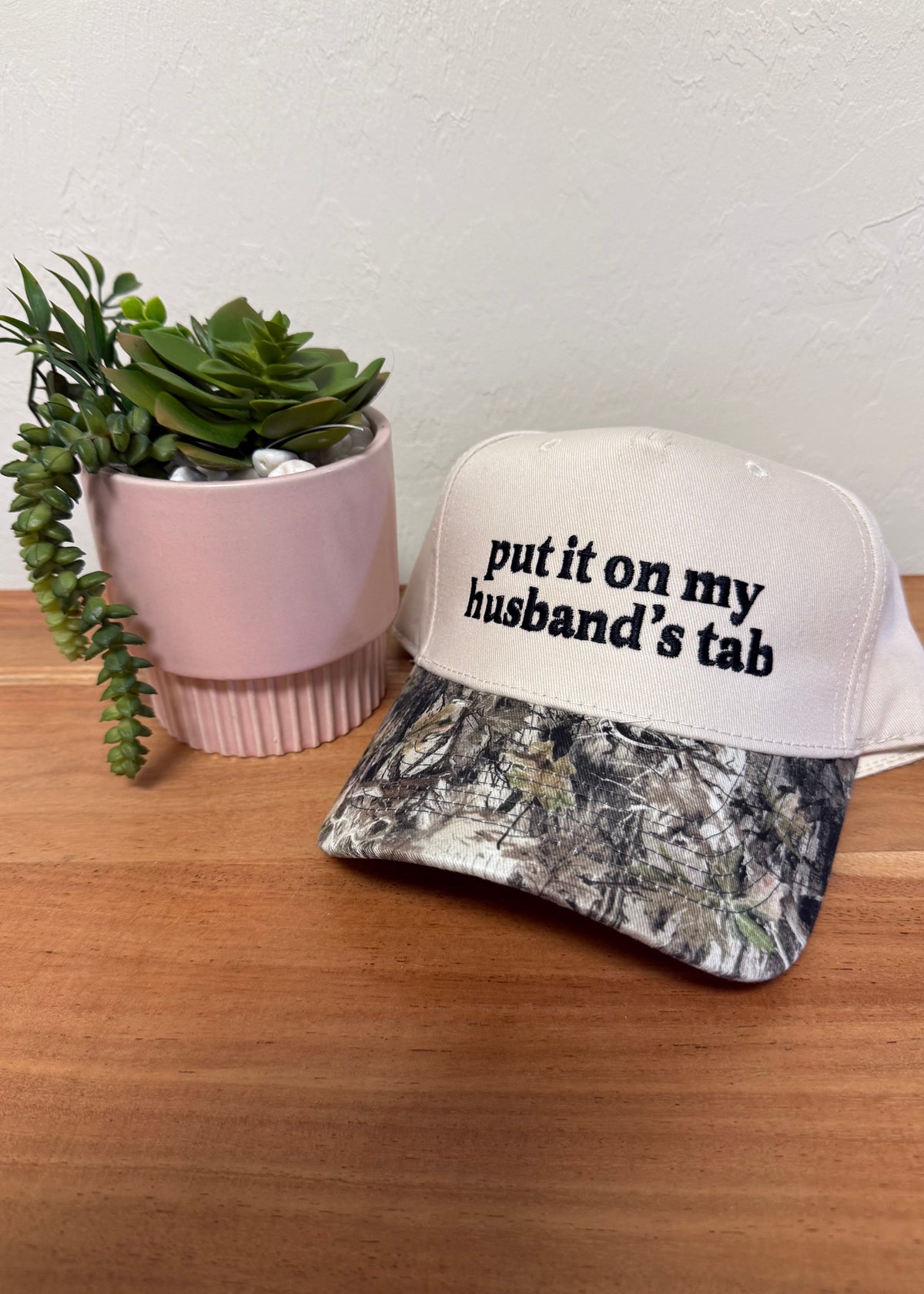Husband’s Tab Trucker Hat