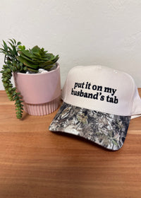 Husband’s Tab Trucker Hat
