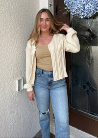 Fireside Cable Cardigan