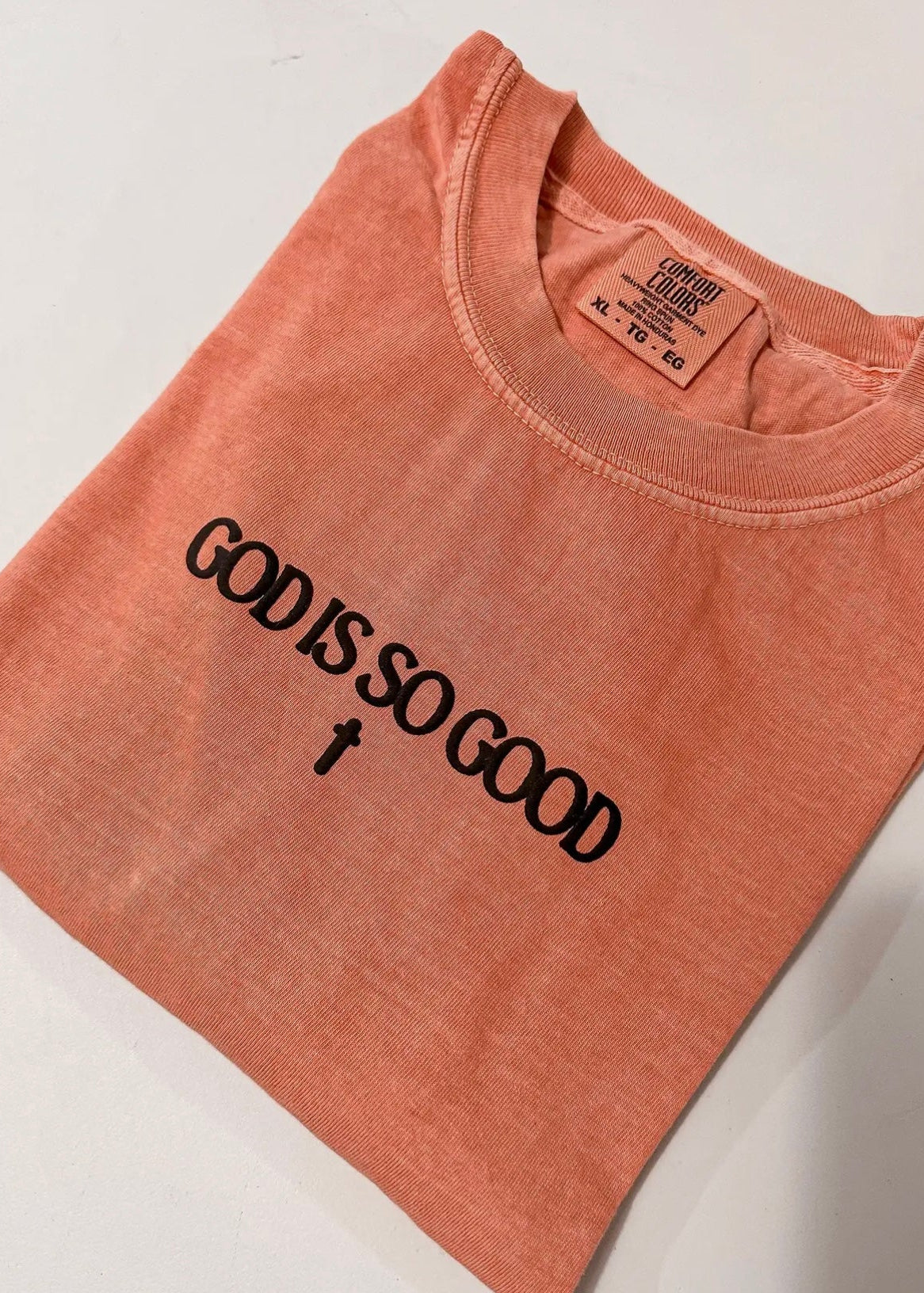 God Is So Good Tee - Terracotta