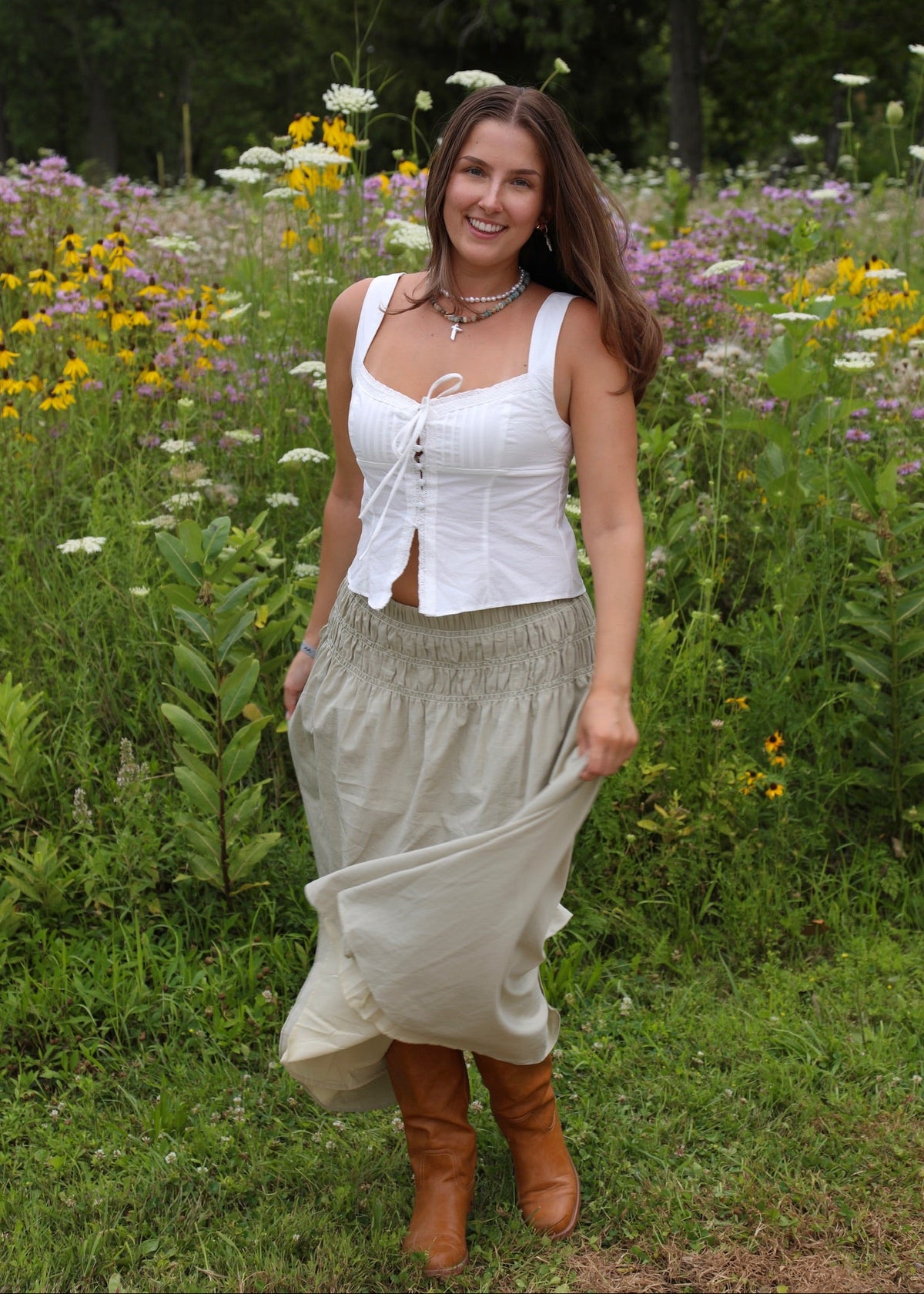 The Olive Branch Skirt