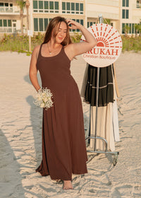 Mocha Sands Maxi Dress