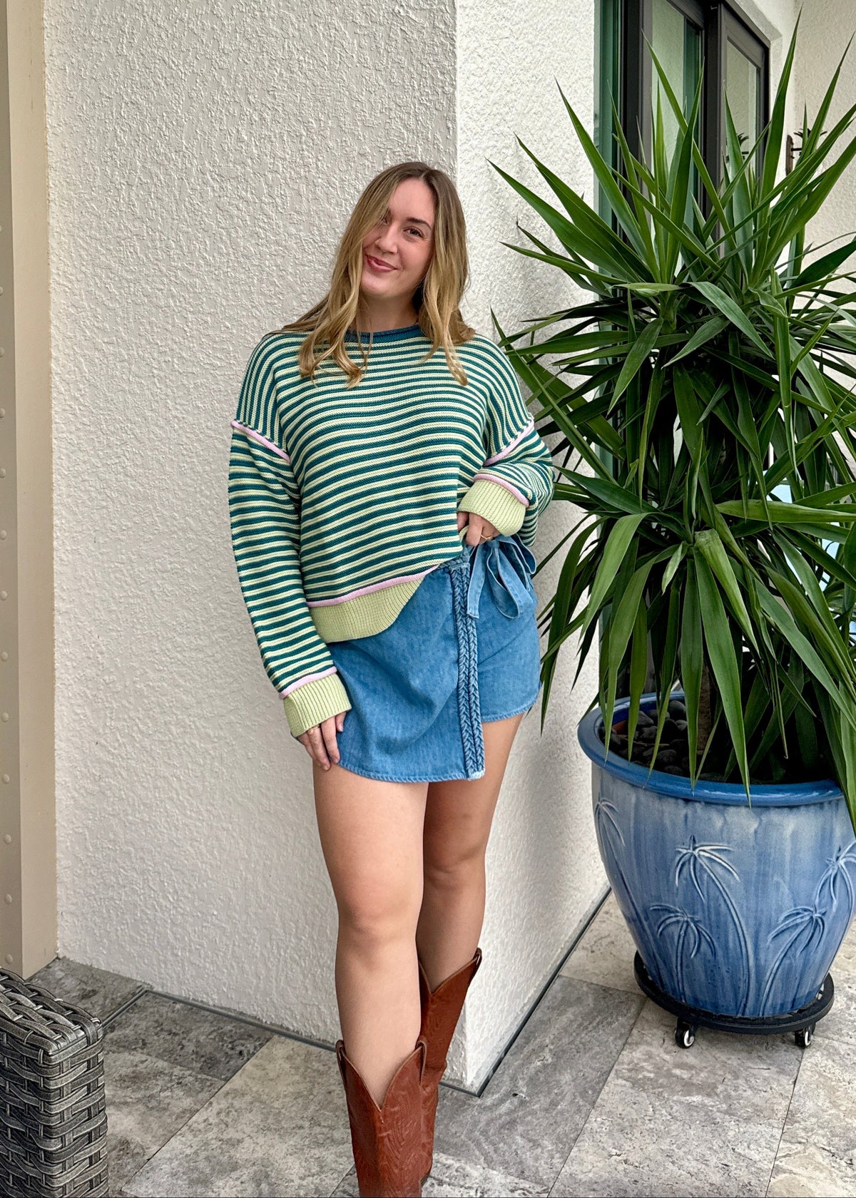 Vintage Boardwalk Knit