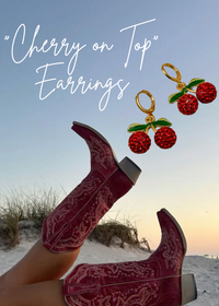 “Cherry On Top” Earrings