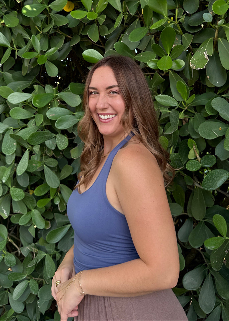 Your Favorite Halter - Dusty Blue