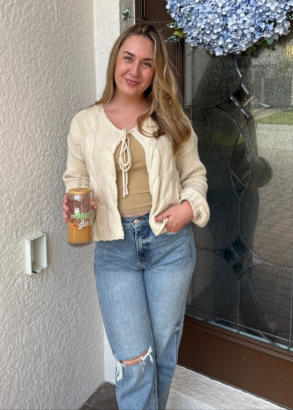 Fireside Cable Cardigan