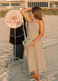 Sandbar Stripe Midi Dress
