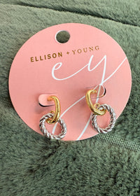Power Link Earrings
