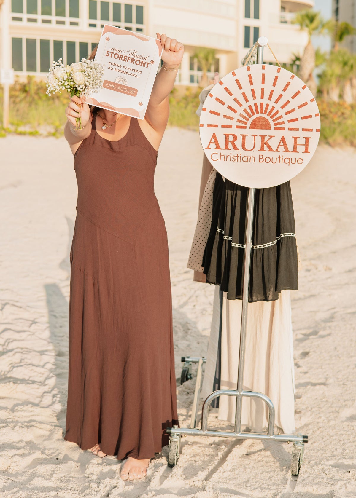 Mocha Sands Maxi Dress