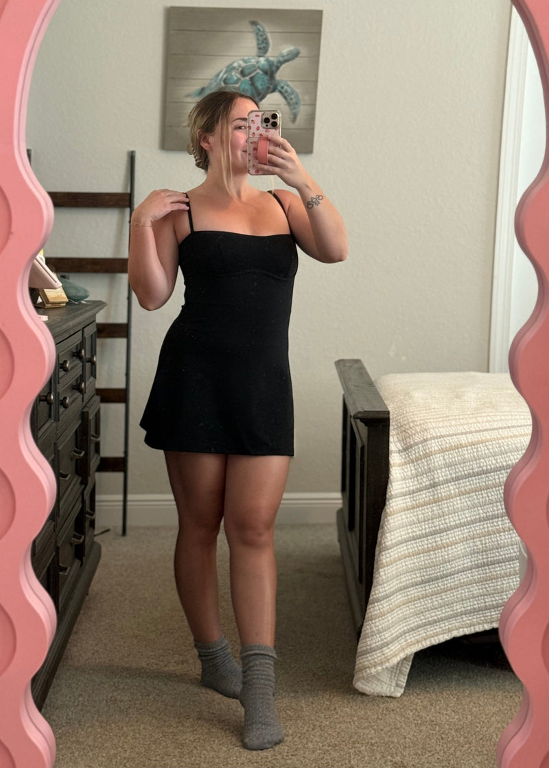 Gabby Active Dress - Black