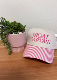 Boat Captain Trucker Hat