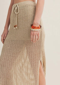 Barefoot Coast Maxi Skirt - Tan