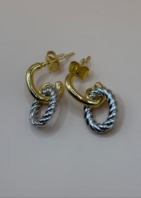 Power Link Earrings