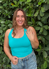 Your Favorite Halter - Bright Teal