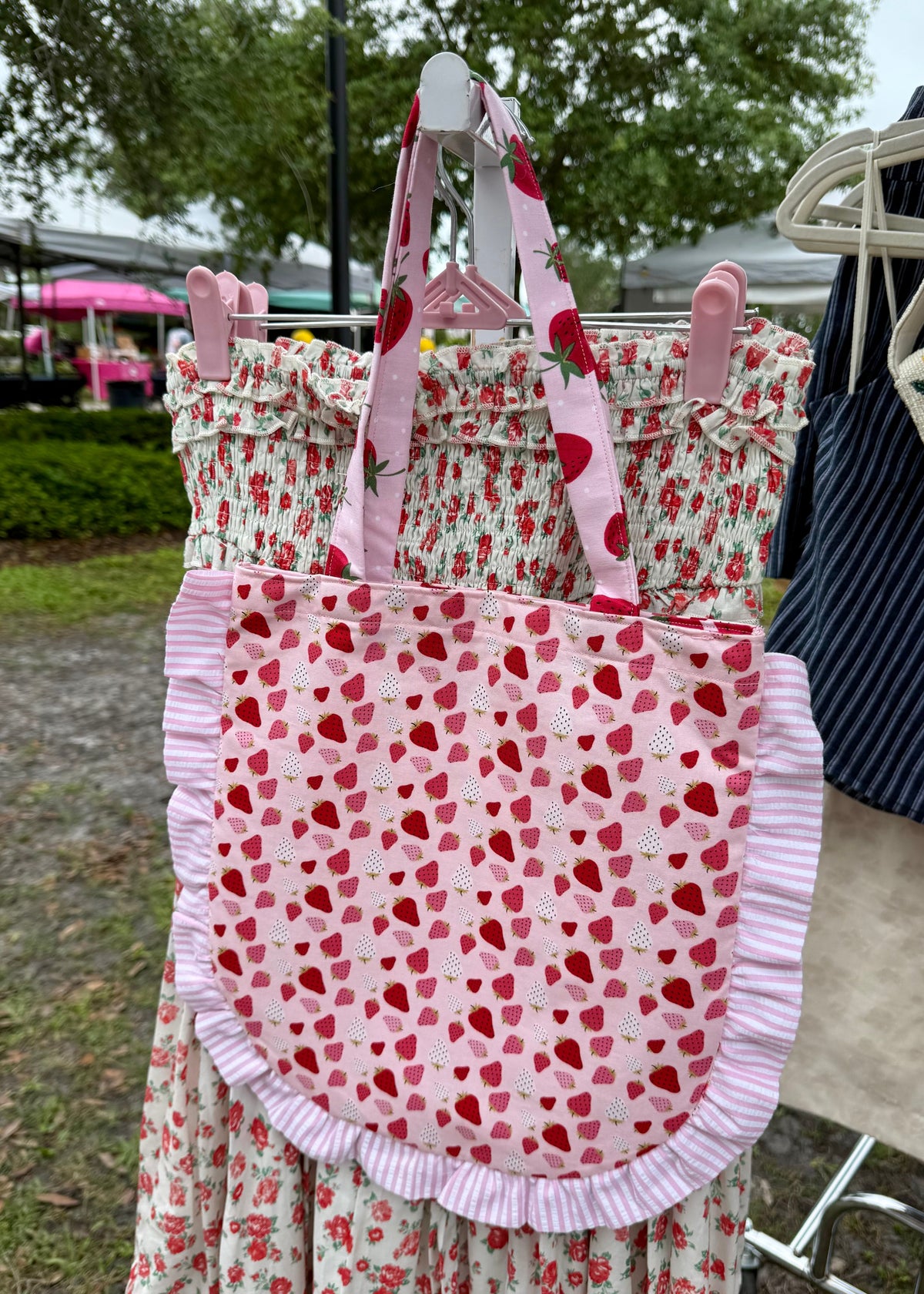 Strawberry Ruffle Bag - Option 1