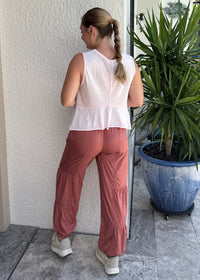 Grab & Go Joggers - Clay