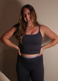 Misty Morning Double Layer Top