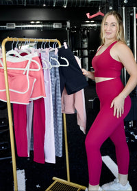 Rosey Pink Sports Bra