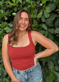 Summer Vacation Tank - Rust