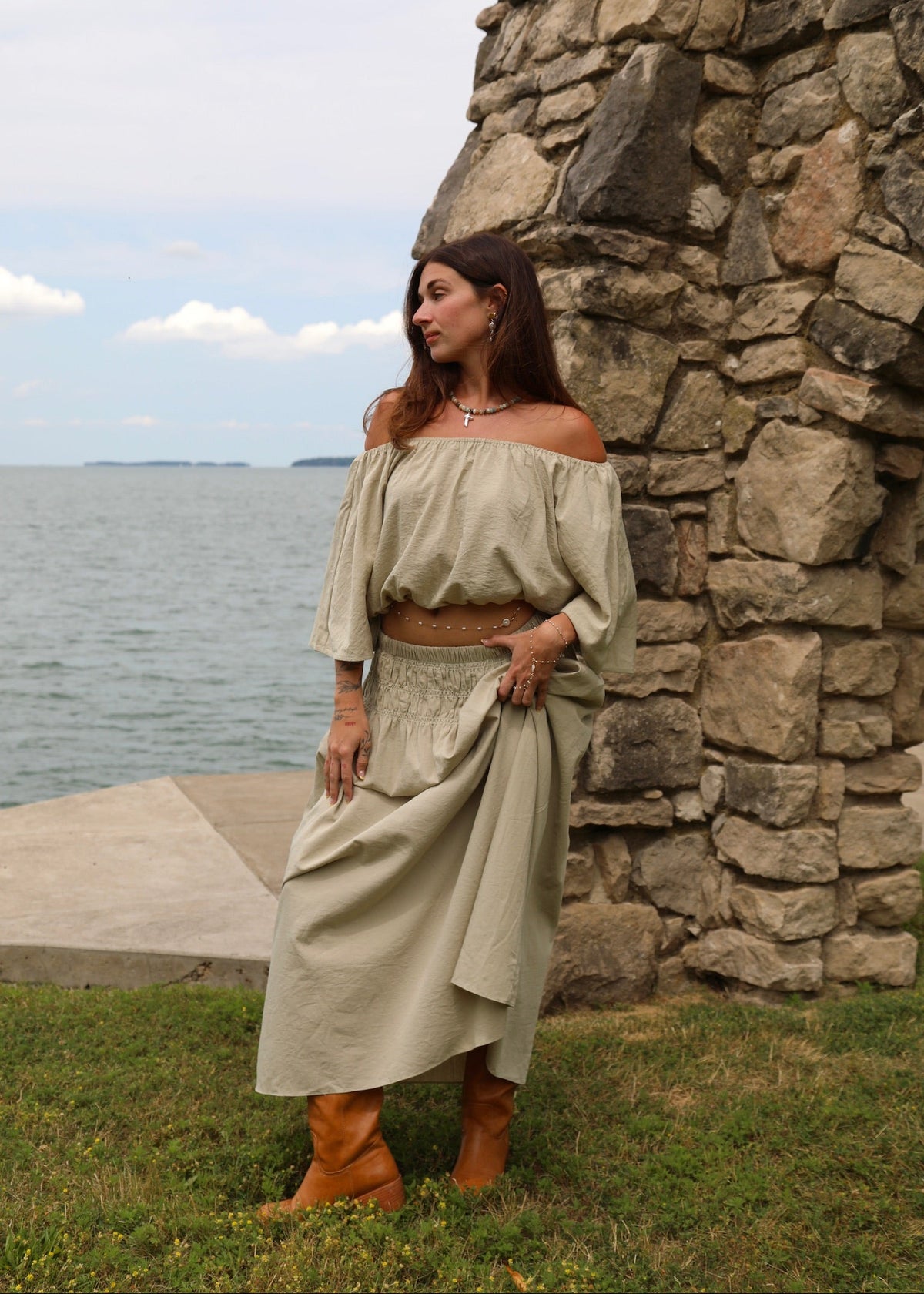 The Olive Branch Skirt