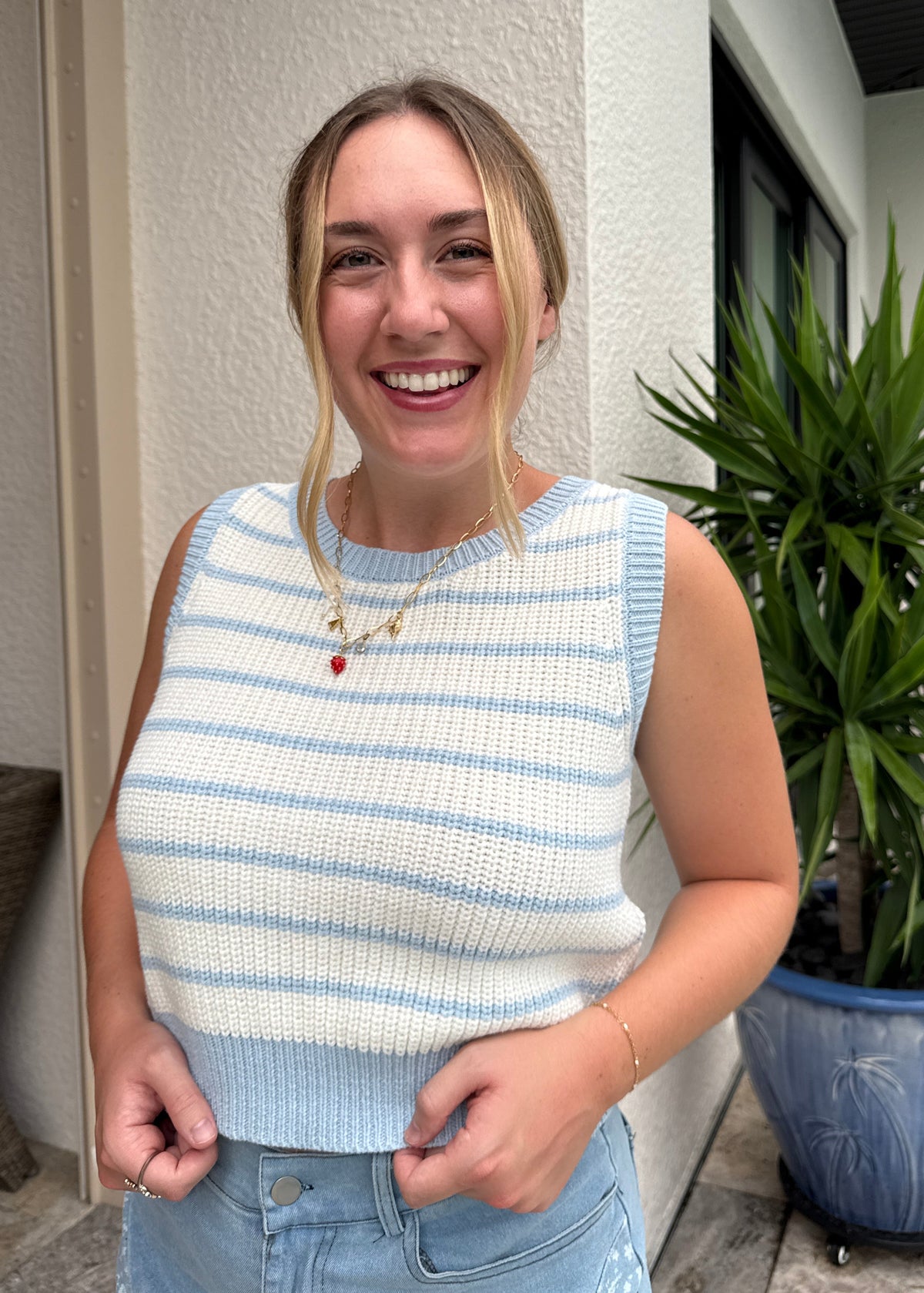 Summer Blues Sweater