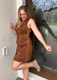 Cinnamon Suede Mini