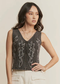 Cool Girl Denim Vest