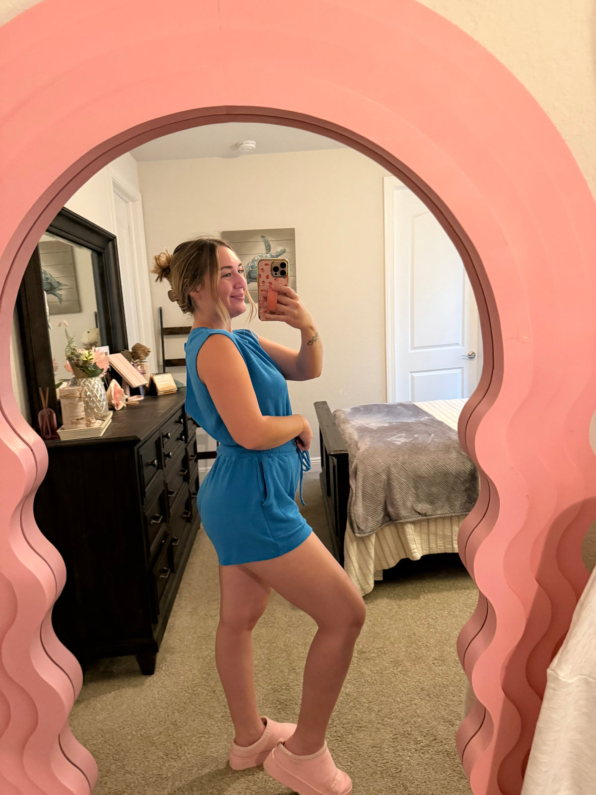 Blue Raspberry Romper