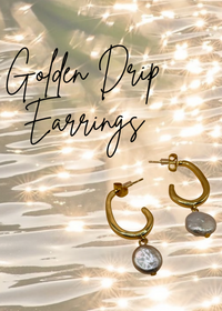 Golden Drip Earrings