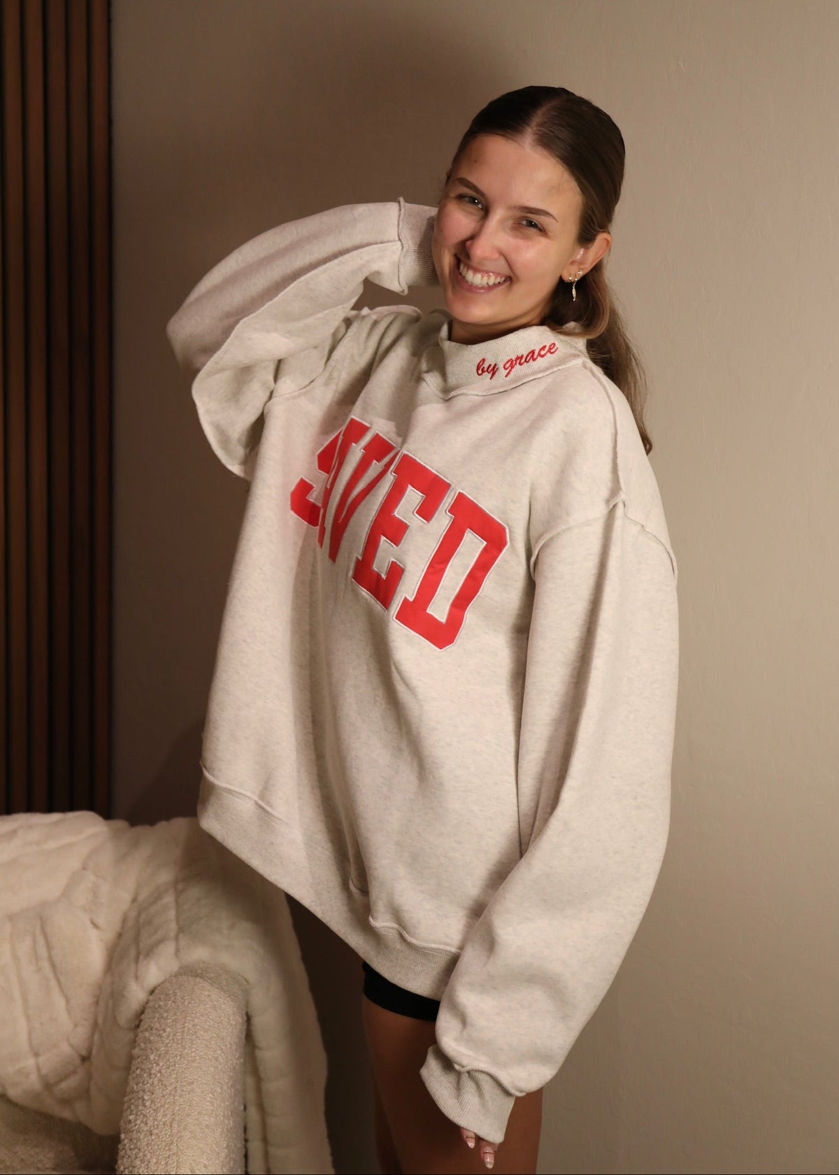 Saved Mockneck - Grey